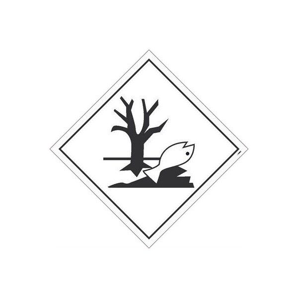 Nmc Marine Pollutants Graphic Dot Placard Sign, Material: Card Stock DL174UV - main